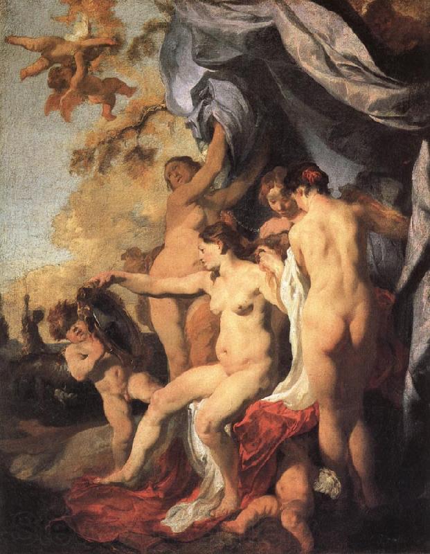 LISS, Johann Venus at Her Mirror Spain oil painting art